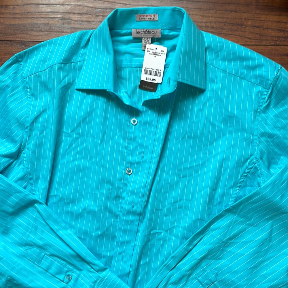 🆕 Le Château Tailored Semi-Fitted Dress Shirt 🆕